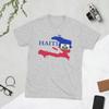 Unisexs Haiti Map Flag T Shirts Cotton Clothes Amazing Short Sleeve Round Neck Tees Plus Size TShirt
