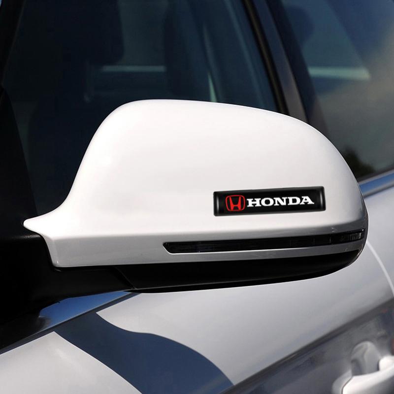 10Pcs Car Interior Exterior Decorative Sticker Auto Emblem Decals For Honda CR-V Accord Civci HR-V XR-V Odyssey Insight Vezel FI aho256