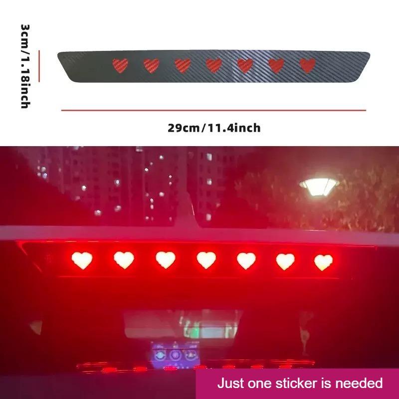 Anime Teufelsauge Rücklicht Aufkleber Kohlefaser Auto Bremslicht Aufkleber Vinyl