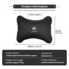 Almohada Cervical de Cuero para Asiento de Coche Soporte de Reposacabezas Cojín Lumbar Para Citroen Grand Berlingo Jumper Celysee Xsara Picasso Aircross