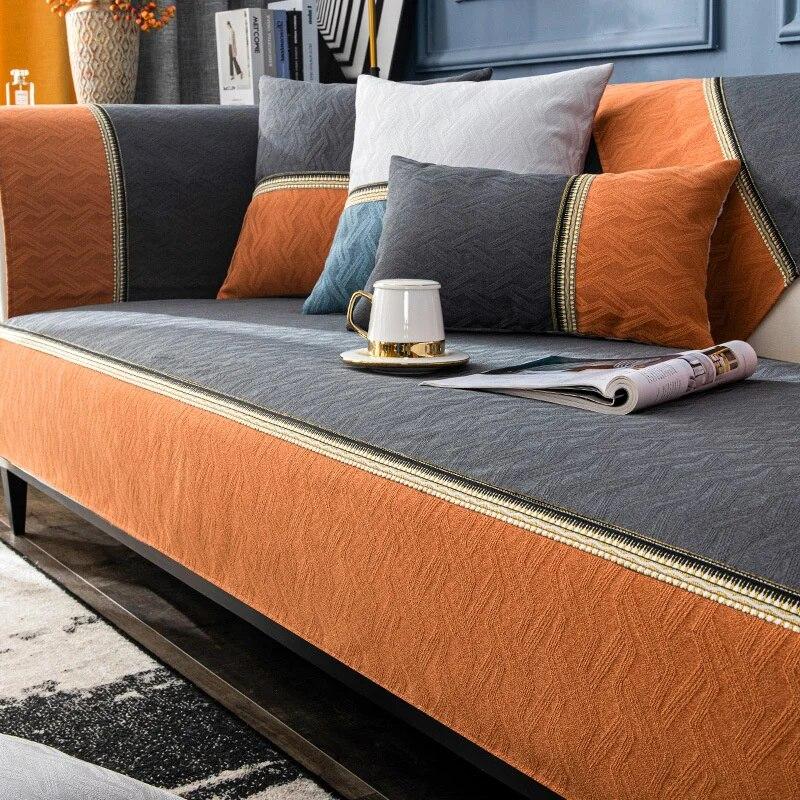 

Чехол для дивана с подвеской в ​​виде канапе, чехлы для дивана-шезлонга для гостиной, нескользящий универсальный чехол для всех сезонов, чехол для дивана 30x50cm case 1pcs