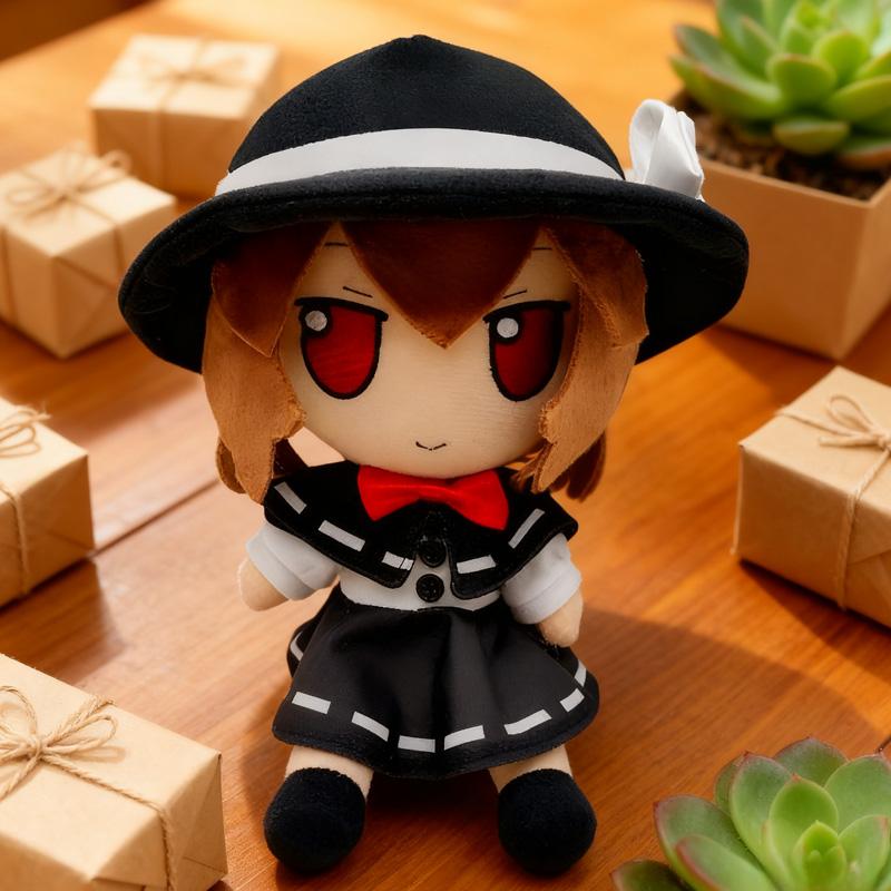 TouHou Project Fumo Plush Toys Exquisite Cartoon Anime Merchandise Lolita Girl Plush Dolls Fans Collect Decorative Gift For Girl
