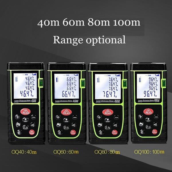 Portable Infrared Laser Measuring Instrument Electronic Measuring Tape Compact Laser Distance Measure Accurate Measurement Tool
