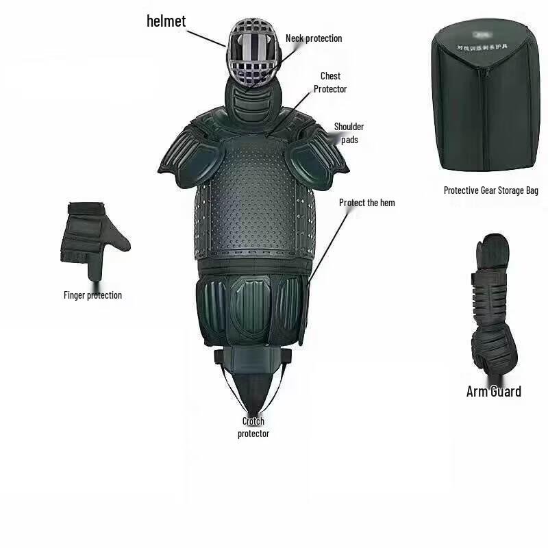 Little Warhead Combat Protection Gear 8-Piece Set