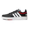 Adidas Neo Hoops 3.0 Magic Ring Leather Slip Resistant Durable Lightweight Low Top Skate Shoes Men Sneakers Black White Red H03778