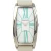 TIFFANY&Co. Jemea Watches Z6401.10.10A29A48A WhiteDial Stainless Steel/Embossed Leather Quartz Analog Display Unisex Used