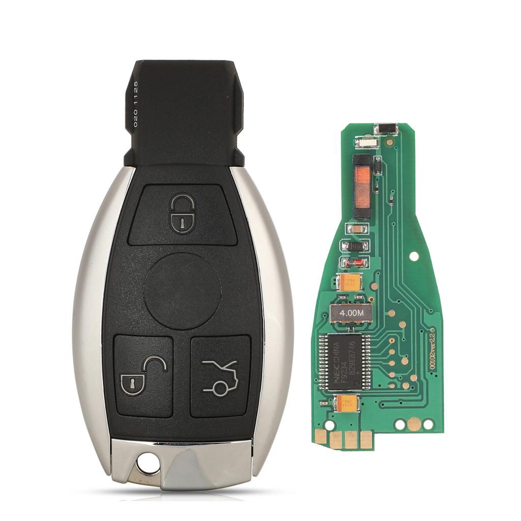 Jingyuqin Remote Nec 315/433MHZ Smart Car Key For Mercedes For Benz A B C E S Class W203 W204 W205 W210 W211 W212 W221