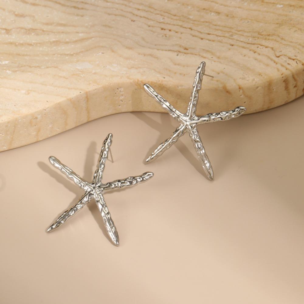 Big Pendant Starfish Pendant Necklace Multi-pendant Jewelry Set Star Necklace Summer Holiday