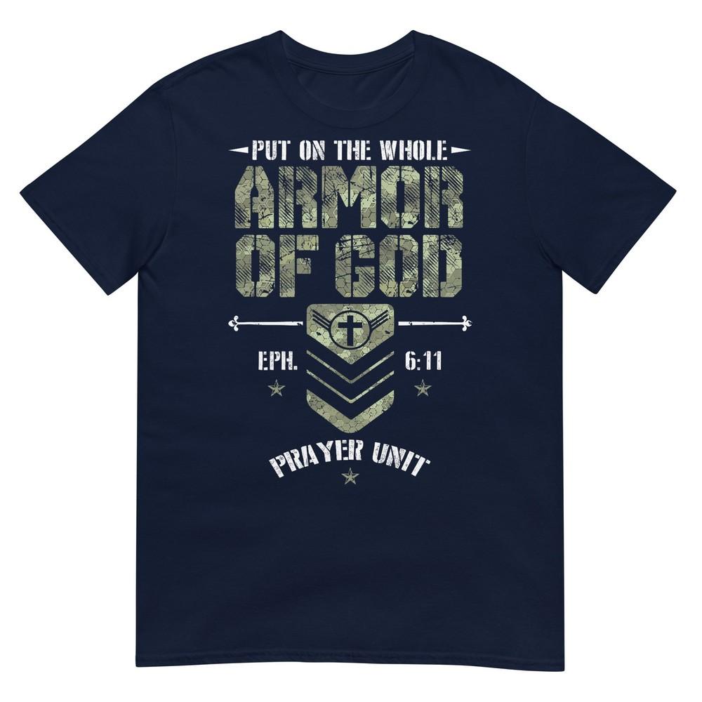 Camo Armor Of God Christians Religious Camouflage Tshirt Small S