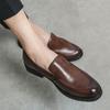 New Arrival High Quality Monk Strap Moccasins Stylish Suit Shoes for Man Casual Leather Loafers Gentleman Male Shoes