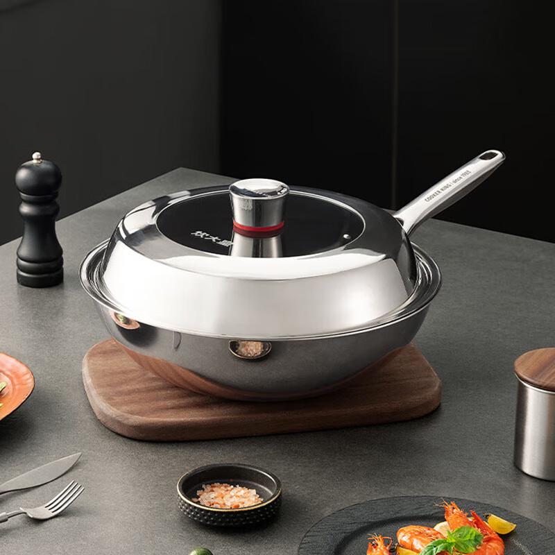 Chui Da Huang 32cm Pure Titanium Wok