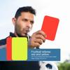 PVC Soccer Referee Cards Red Yellow Football Football Match Training Referee Tool Warning and Ejection Card Football Supplies