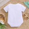 1-18 Monate Neugeborenes Baby Baumwoll-Body "The Little Embry That Could" Druck Kurzarm Jumpsuit