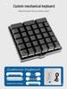 USB Programmable Mechanical Macro Keyboard - 33 Key, 6 Row, with One-Key Password and Custom Shortcuts