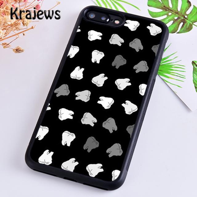 Krajews Dentist Dental Hygienist Tooth Phone Case Cover For iPhone 17 Air 16 15 14 plus 12 pro max coque Fundas