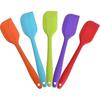 5-piece silicone scraper set dough scraper set kitchen scraper non-stick rubber scraper heat-resistant scraper heat-resistant up to 500 F silicone sc 