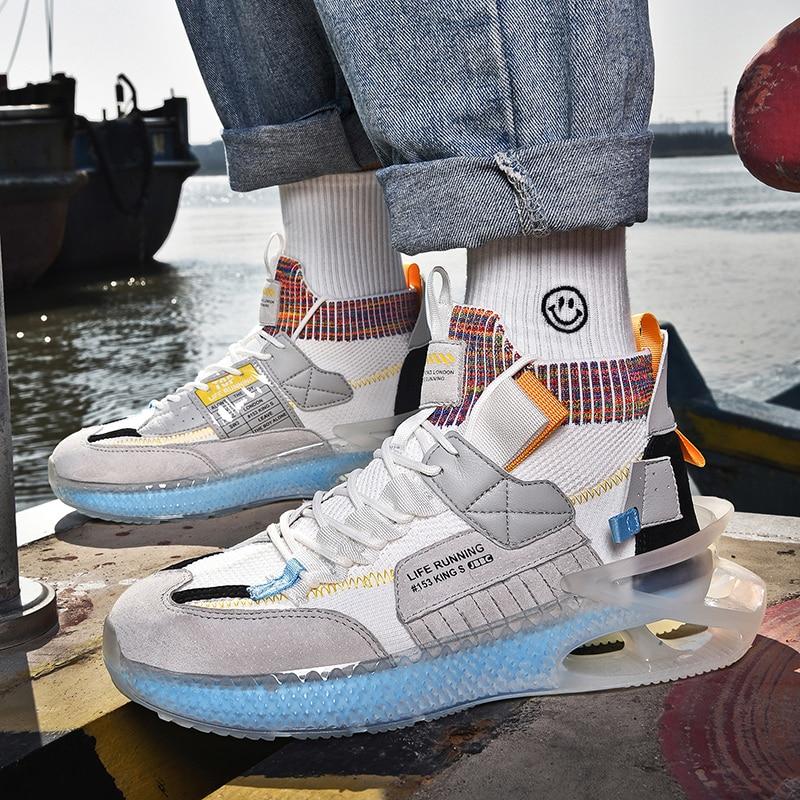 Sneakers Hombre 2021 Moda Hombre Malla Zapatos Casual Tendencias Ins Hombres  Blanco Flats Plataforma Primavera Verano Zapatillas Zapatos Hombre comprar  a buen precio — entrega gratuita, reseñas reales con fotos — Joom