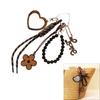 Animal Print Star Bag Accessory Multipurpose Keychain Decoration Made Of Sturdy Rope And Alloy