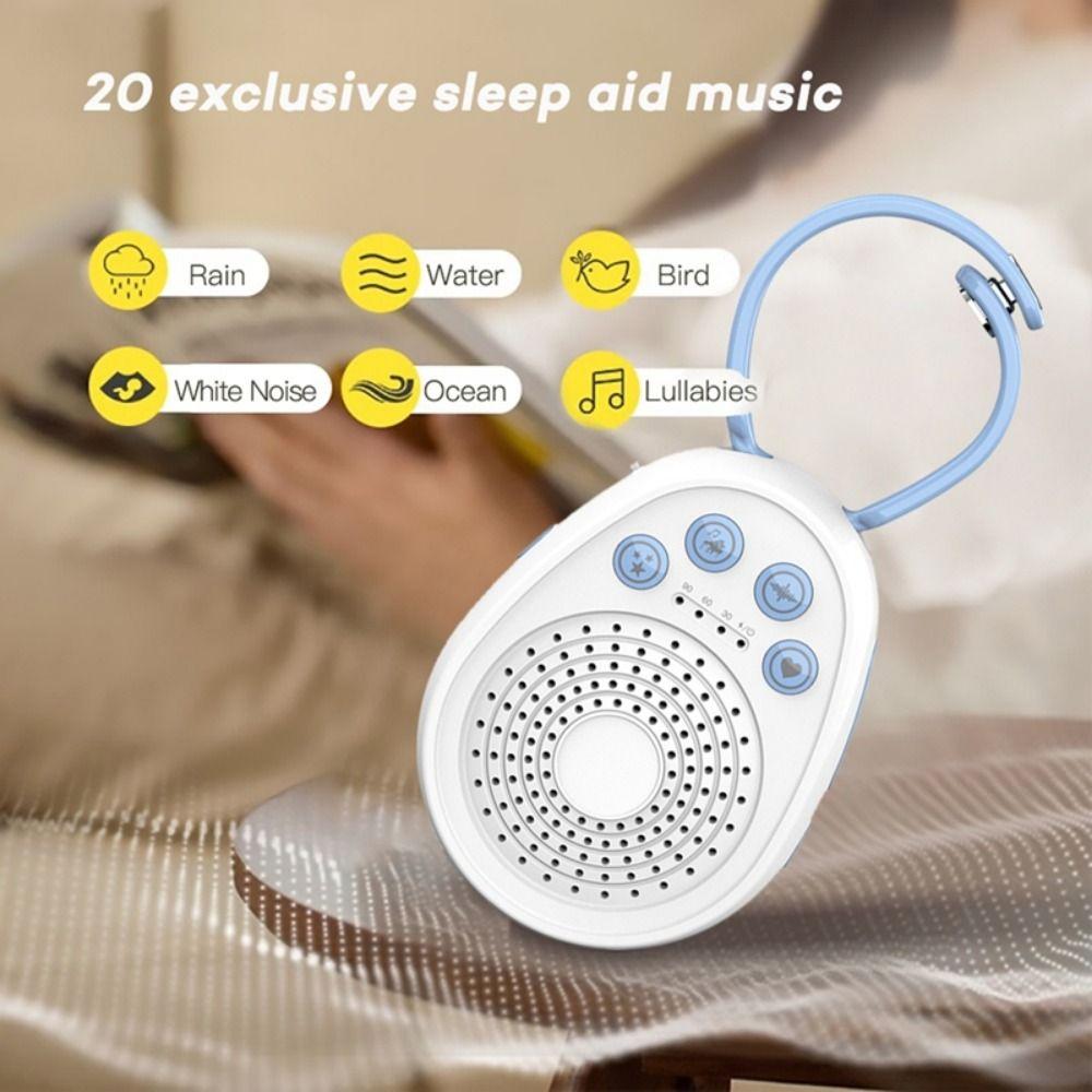 USB Rechargeable Baby Sleep Machine Portable Sleep Aid Music White Noise Sound Machine  Sleep Aid