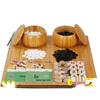 Large Frosted Chessboard - Eye-Friendly Imitation Jade Design, Drop-Resistant for Students, Ideal for Chess, Go, and Gomoku.