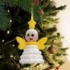 Christmas Santa Angel Snowman Button Ornament Kits Party  Christmas Tree Pendant Charm Decoration Craft DIY Gift Making Supplies