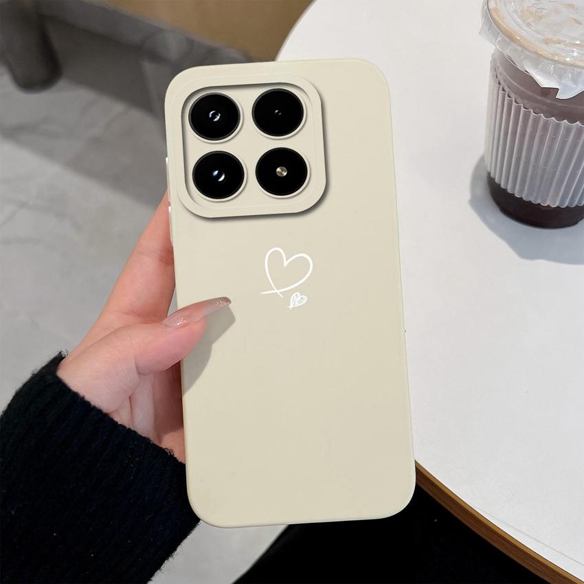 Multicolored Love Heart Patterns Phone Case For Xiaomi 17 15 15T 14T Pro Poco M7 M8 F7 F8 C71 C75 Shockproof Silicone Back Cover Shell For Xiaomi Capa