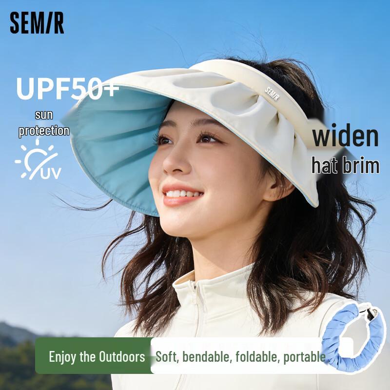 Semir Women s Foldable UV Protection Sun Visor One Size