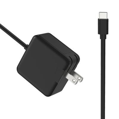 65W PD PPS GaN AC Laptop Fast 20V Compact Foldable Fast Charger for Dynabook MacBook Pro ThinkPad X1 VAIO and More USB-C Charger, Compatible, Adapter,
