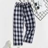 Men's Plaid Stripe Casual Pants Men's Casual Fashion Pajama Pants