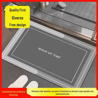 Nordic Diatom Mud Quick-Dry Absorbent Bathroom Floor Mat