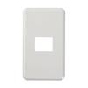 ELPA Elegant Plate 1 Outlet Cover PL-E01HN(W)