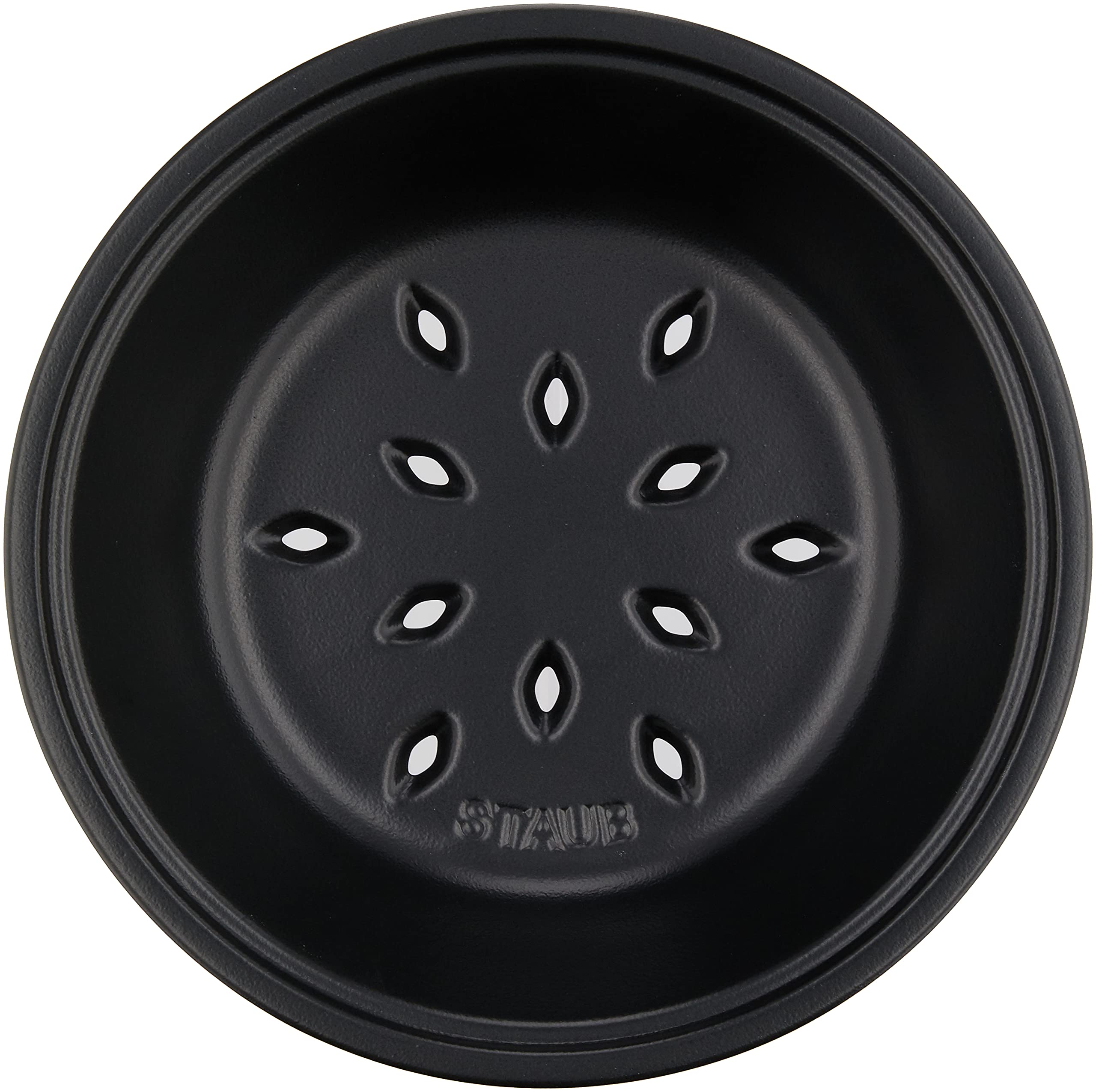 

Корзина для пароварки Staub Pico Cocotte Round 22 см, пароварка, японский аксессуар для пароварки Только керамика [Авторизованный продукт] 40509-158