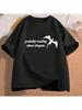 Probably Reading About Dragons T Shirt Wounisex Fourth Wing Bookish T-Shirt Librarian Book Lover Graphic Tees Wounisex Unisex Cotton Tee