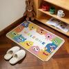 welcome cute cartoon modern doodle Home Bedside Rug Kitchen Bath Floor Mat Hallway Balcony Carpet Entrance Doormat hogar Decor