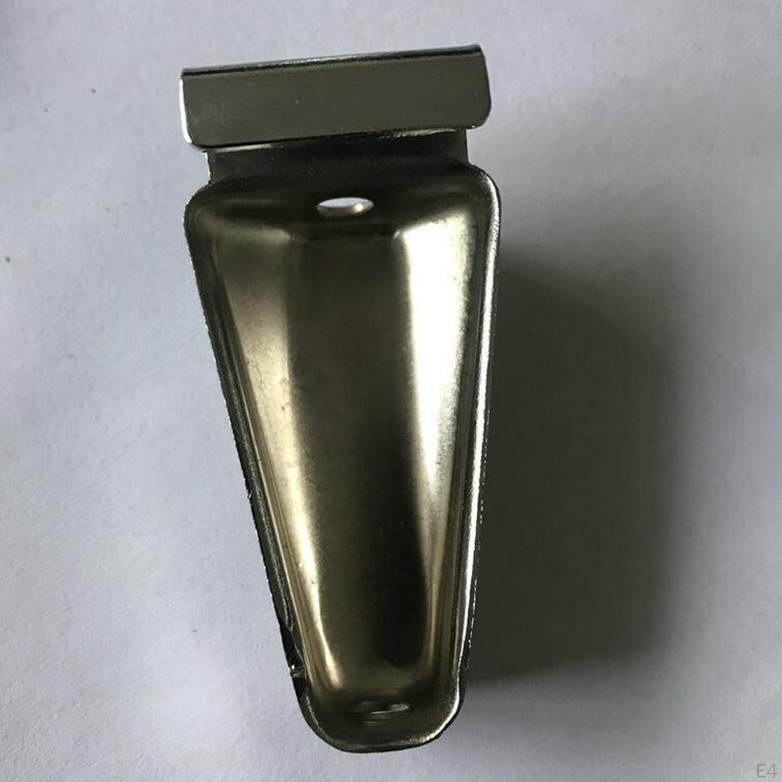 10 Stück Drum Claw Hooks Aus Metall – Schwarz, Für Bass Drum Und Percussion, Robuste Ersatzteile