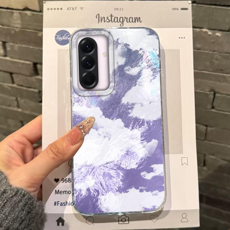 Pink Flower Girls Women Phone Case For Samsung Galaxy A56 A16 A17 A26 A36 A06 A07 A55 A35 A25 A54 S24 S25 Ultra S22 S23 FE Cover