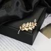 Decorative Brooch Pin Retro Style Leaf Floral Design Lapel