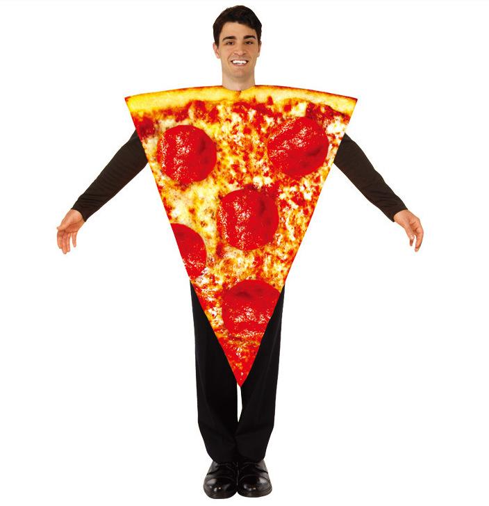 Carnival cosplay masquerade stage costume adult delicious pizza outfit