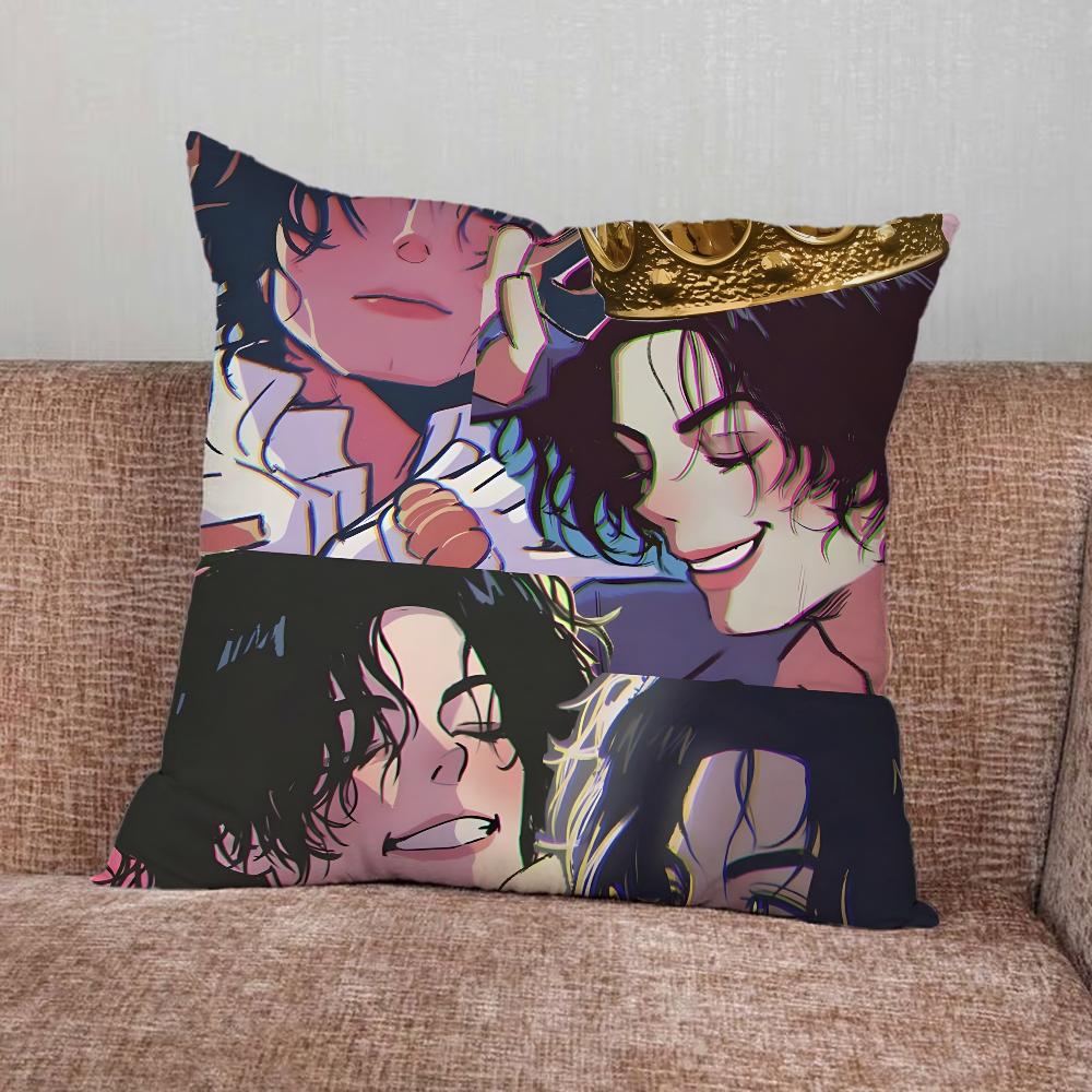 Singer M-Michael Jackson Pillow Case For Home Bedroom Car Office Decoration Living Room Sofa Cushion Cover Suitable