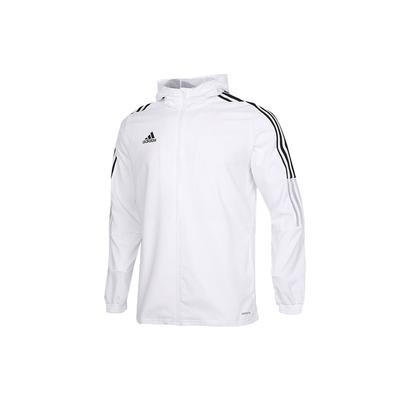 Tiro 21 Windbreaker Hoodie Jacke Herren Oberbekleidung Weiß GP4966