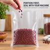 100pcs Precut Embossed Vacuum Sealer Bags, 11 Size Options
