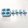 Silicone Ice Cream & Breastmilk Popsicle Molds – BPA-Free, Easy Release, Reusable, Safe for Freezing, Ideal for Healthy Snacks & Baby Food