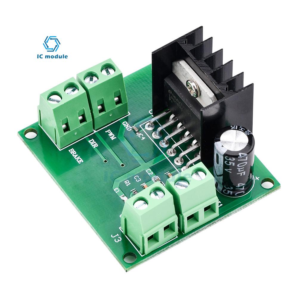 3A 75W Single Channel DC Motor Driver Board Motor Driver DC PWM Speed Adjustable Motor Driver Module LMD18200T
