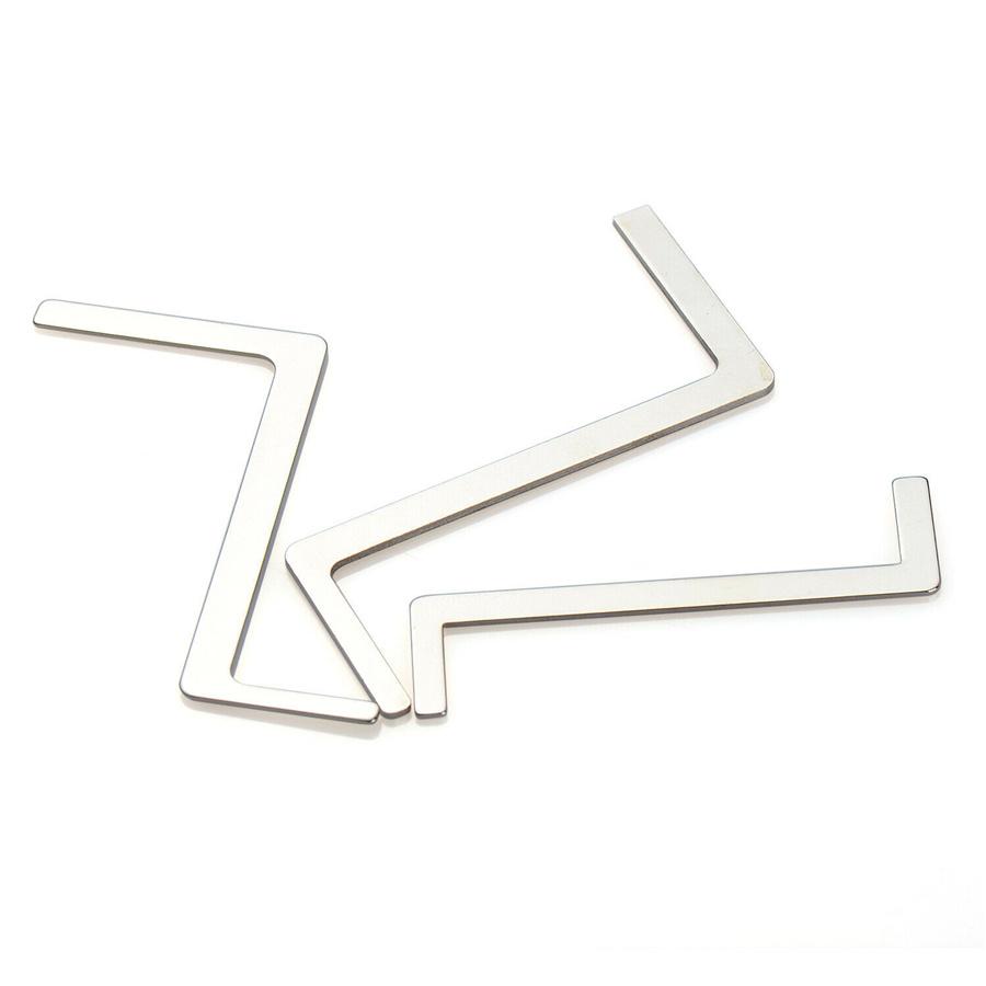 5pcs Z- shape Multifunction Locksmith Tension Wrenches Rotating Rod Tools Lock