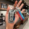 Style Car Key Case Cover For BMW X1 X3 X5 X6 X7 1 3 5 6 7 Series G20 G30 G11 F15 F16 G01 G02 F48 Accessories EV2