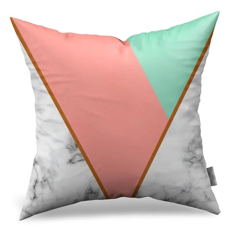 Simple Texture Decorative Pillowcase Office Living Room Car Ornaments Home Pillowcase