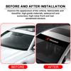 Car Front Windshield Stickers Front and Rear Decorative Emblem For Peugeot 308 408 508 RCZ 208 3008 2008 206 207 108 406 407 408 206 207 208 306 307
