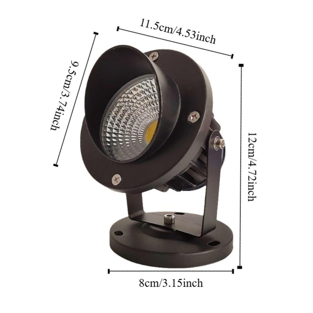 Aluminium Outdoor Waterproof Lights Pathway Lighting COB Landscape Lights  Lawn Lighting