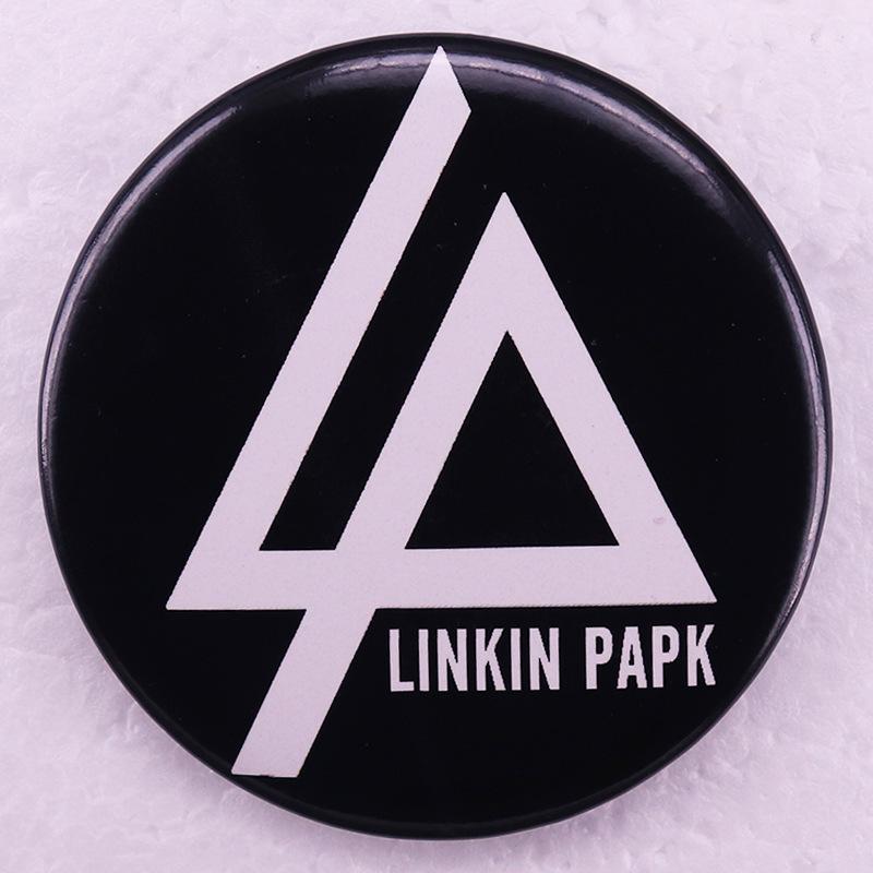 Linkin Park Band Tinplate Brooch Pin Badge