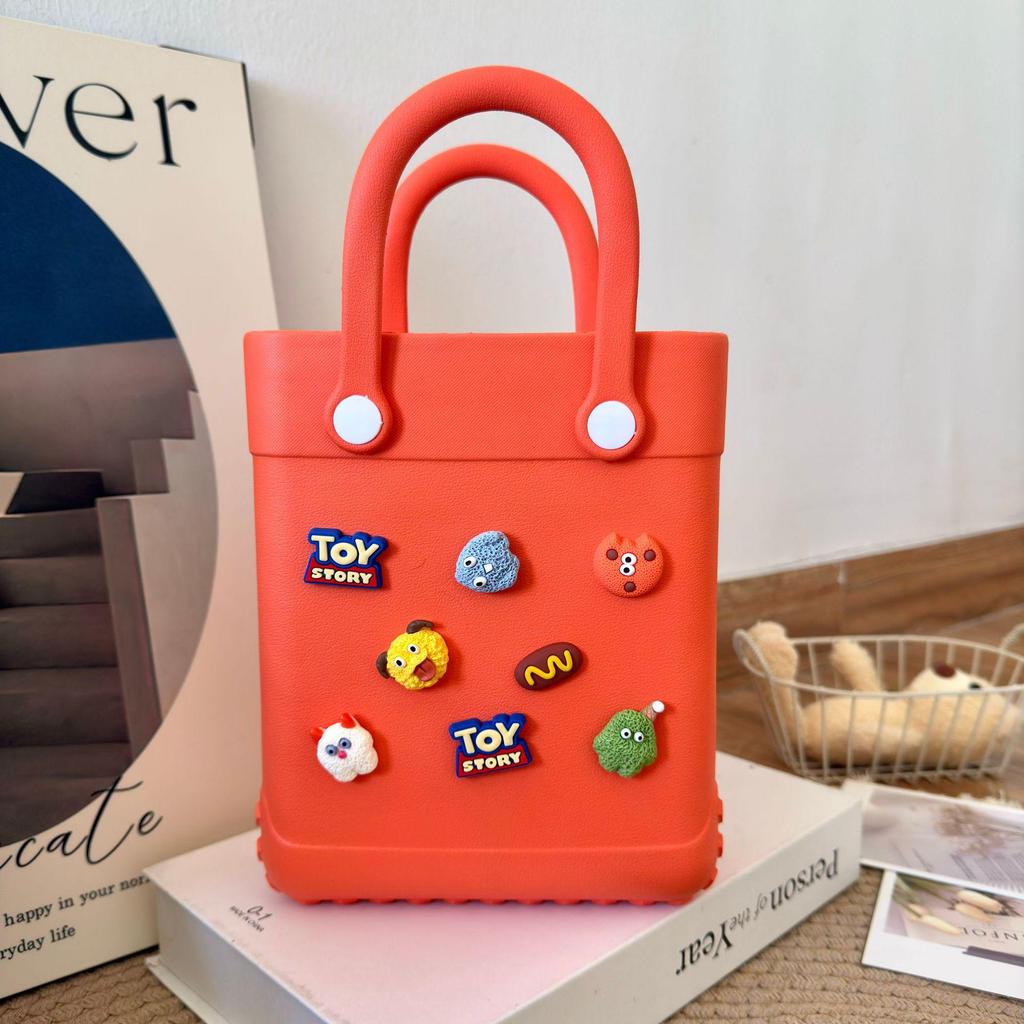 EVA Cartoon Waterproof Hole Bag: Summer DIY Mini Handbag